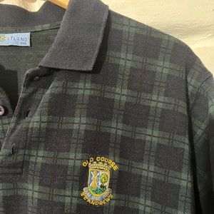 St. Andrew’s Old Course tartan polo (XXL)